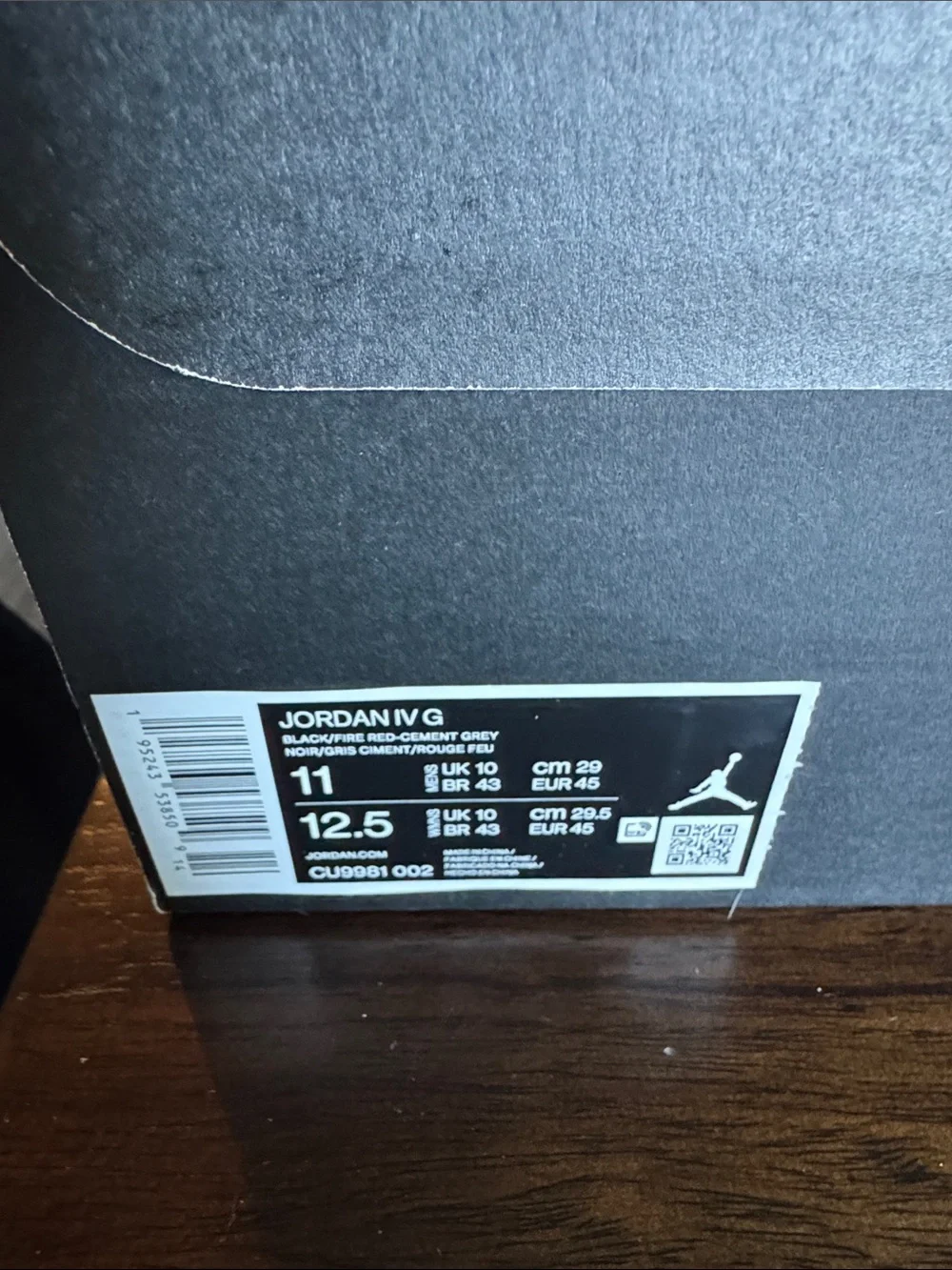 Jordan IV Golf Bred